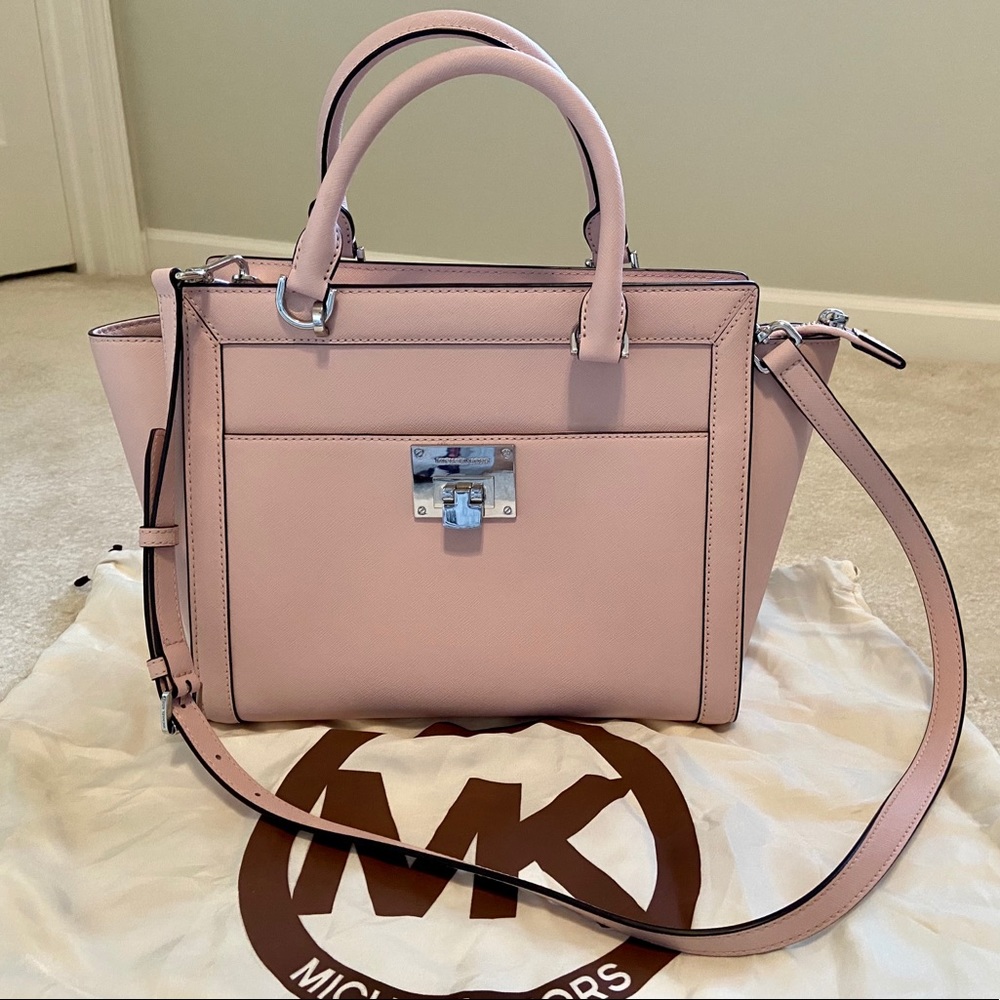 Michael Kors Blush Pink Satchel Crossbody